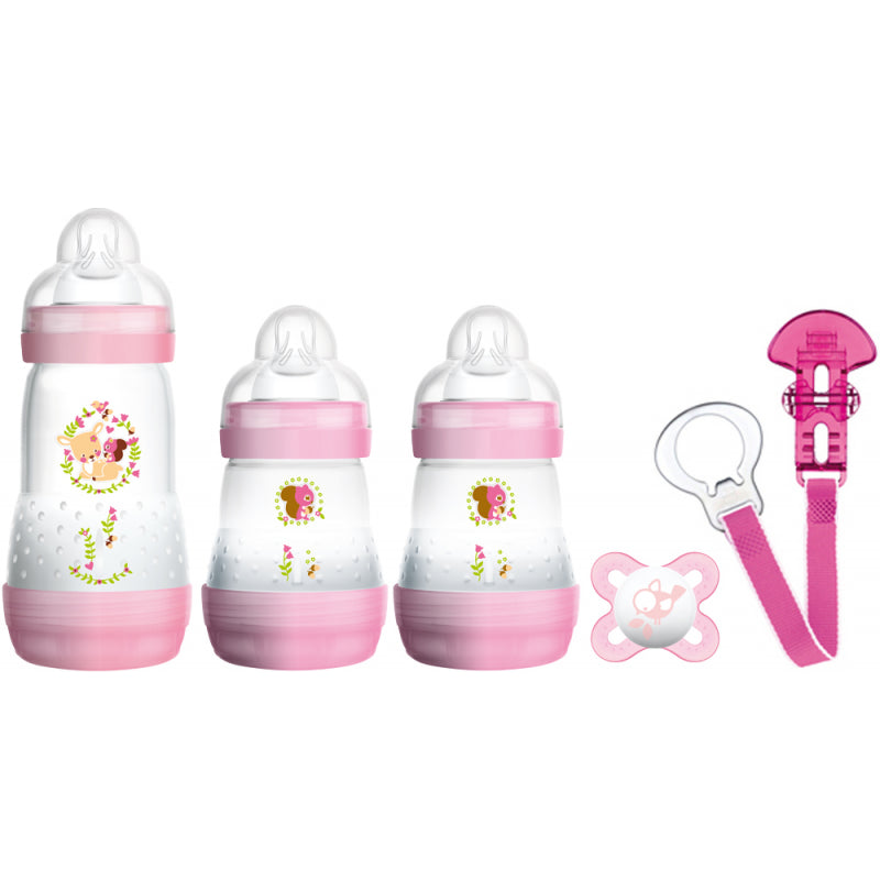 MAM Welcome to the World Feeding Set - Pink – Design May Vary