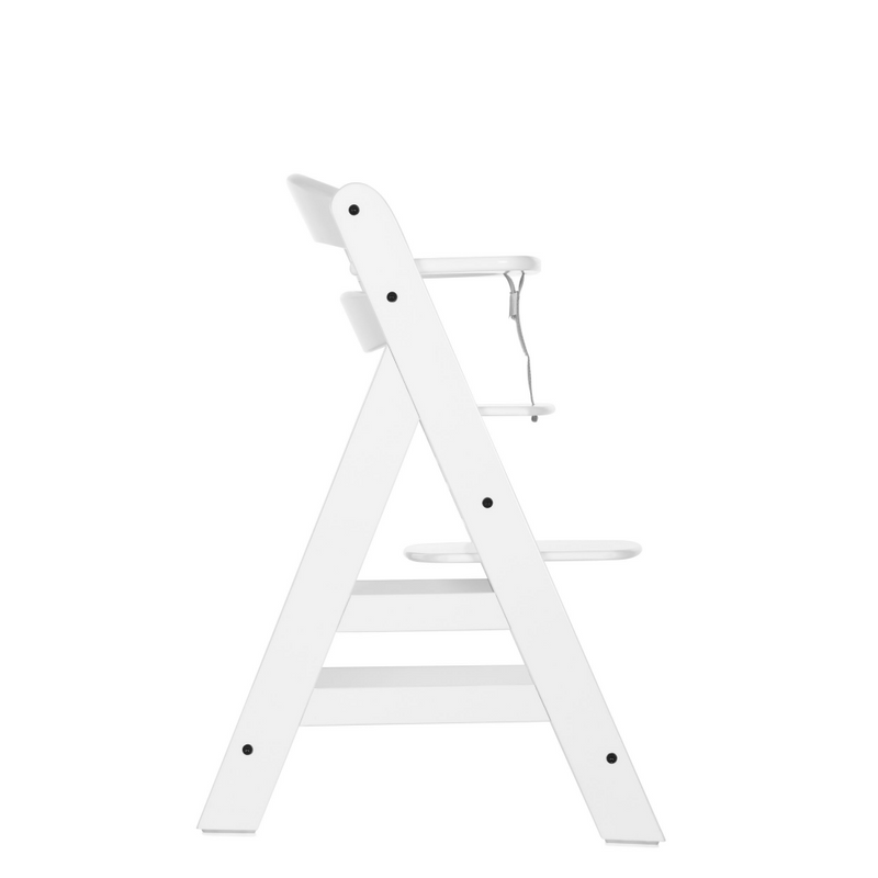 Hauck Alpha+ Wooden Highchair – White