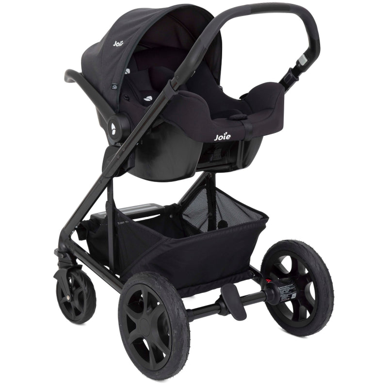 Joie Versatrax Stroller + Joie i-Snug Infant Carrier - Laurel