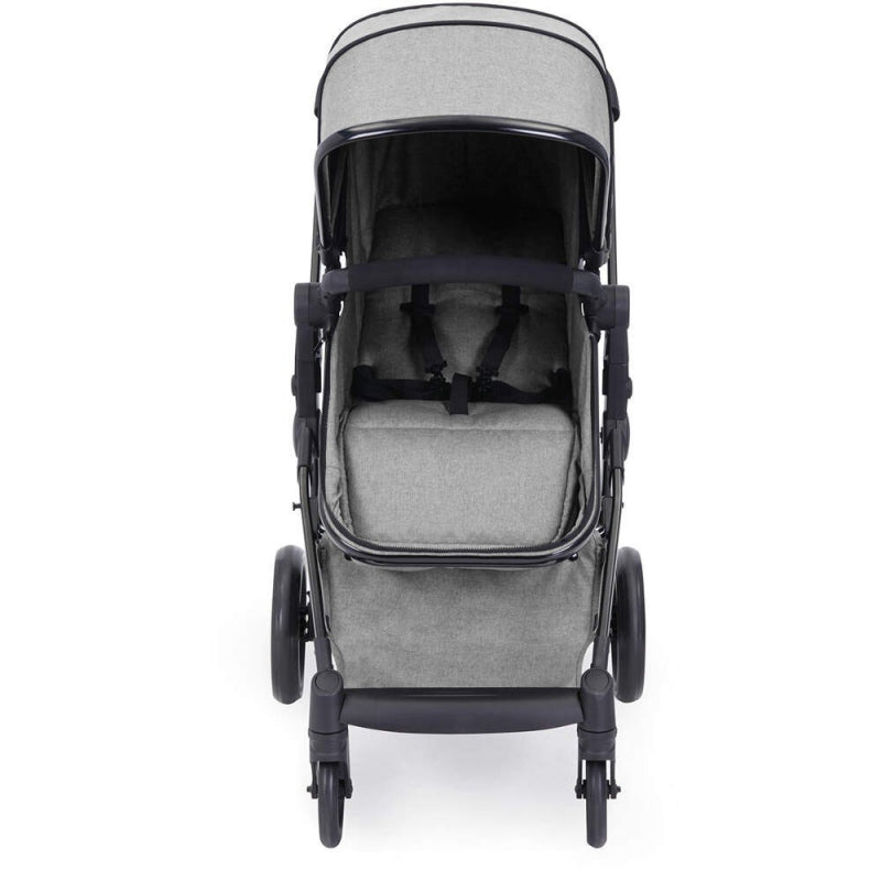 Ickle Bubba Moon i-Size Travel System with ISOFIX Base  - Silver