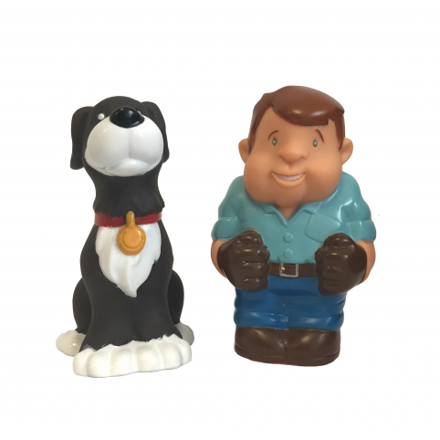 Tomy Johnny and Friends Farm Adventure Playset – Johnny and Dog