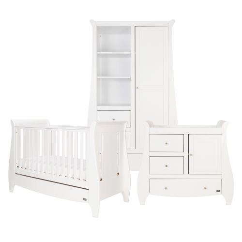Tutti Bambini Katie 3 Piece Room Set – White