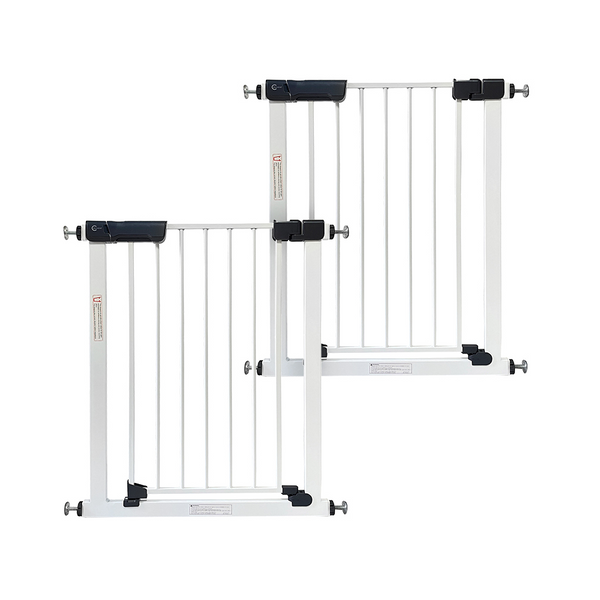 Callowesse Kuvasz Narrow Stair Gate – 67-76cm – White - Pack of Two