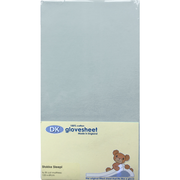 DK Glovesheet – Stokke Sleepi Fitted Sheet – Light Blue