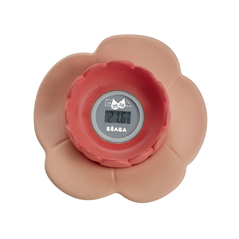 Beaba Lotus Multi-Functional Digital Thermometer – Pink