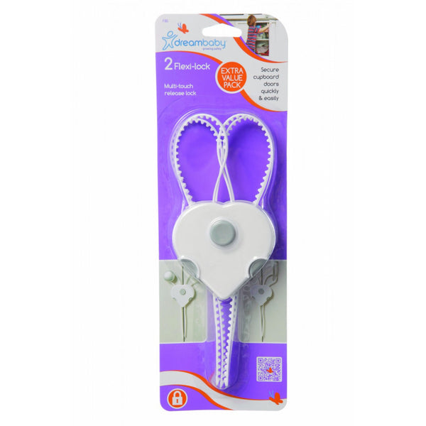Dreambaby Cabinet Flexi-Locks - Pack of 2