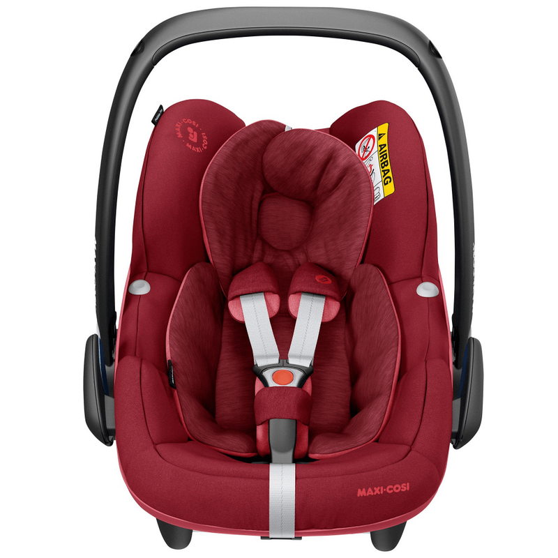 Maxi-Cosi Pebble Pro i-Size Car Seat and FamilyFix2 Base – Essential Red