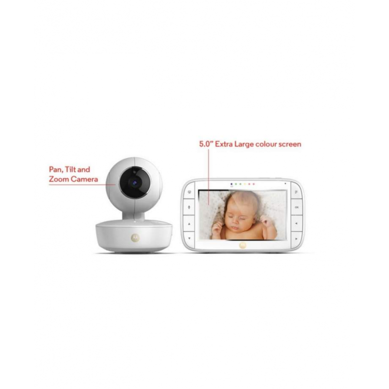 Motorola MBP50A Video Baby Monitor – Large 5″ Screen