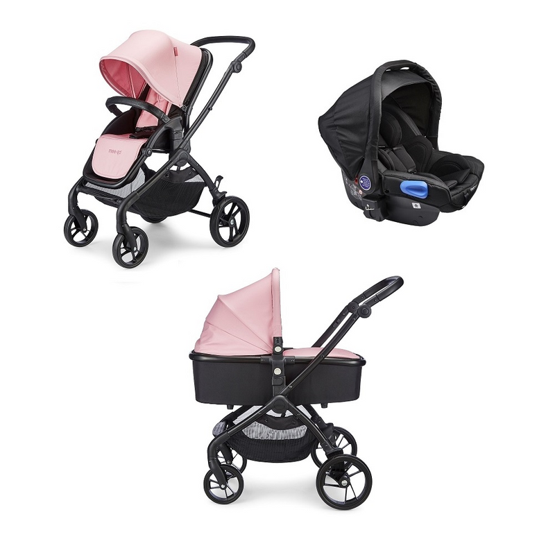 Mee-go Plumo Travel System Package – Rose Pink