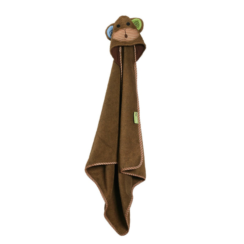 Zoocchini Baby Hooded Towels - Max the Monkey