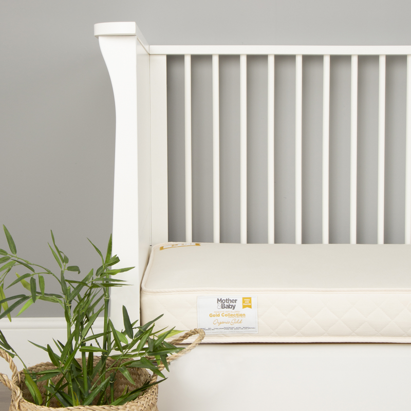 Mother&Baby Organic Gold Chemical Free Cot Mattress.