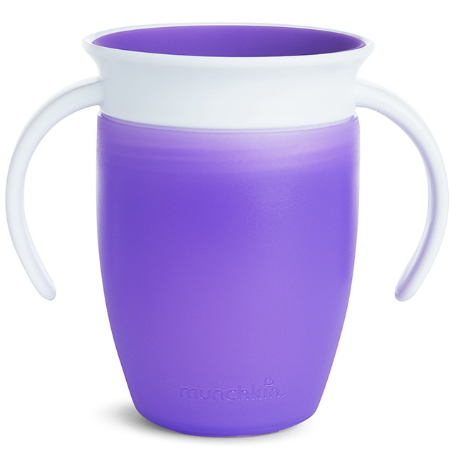 Munchkin Miracle 360 Trainer Cup (7oz/207ml) – Purple