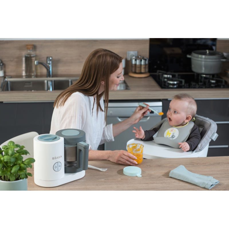Beaba BabyCook Neo Baby Food Processor - Grey/White