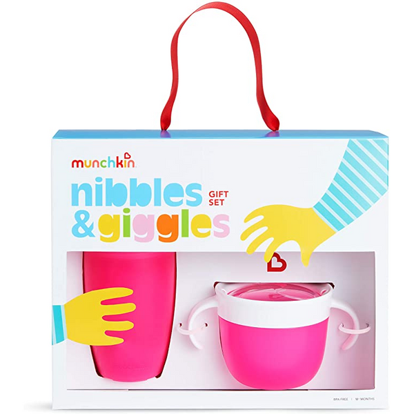 Munchkin Nibbles & Giggles - Pink