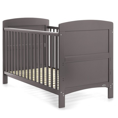 Obaby Grace Cot Bed – Taupe Grey