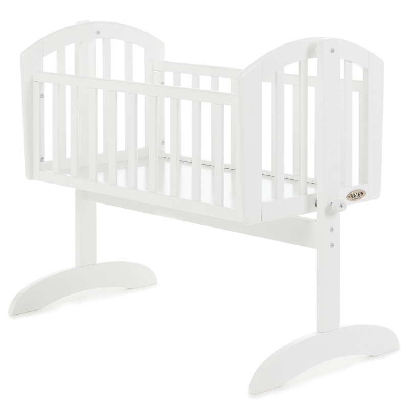 Obaby Sophie Swinging Crib – White