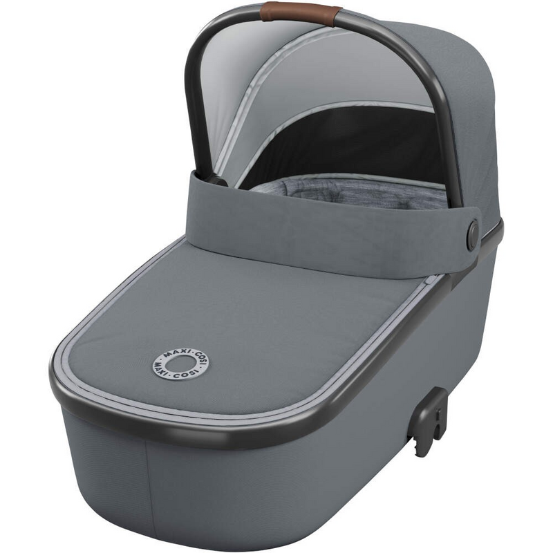 Maxi-Cosi Lila Pushchair & Oria Carrycot + CabrioFix Car Seat – Nomad Grey