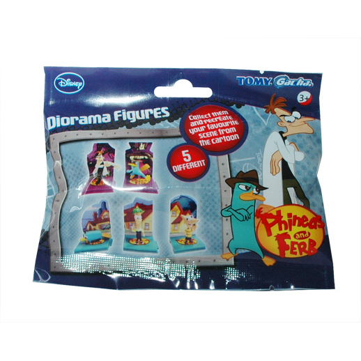 Tomy Collectables Phineas and Ferb Figurines