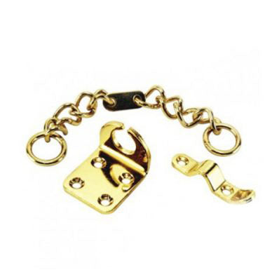 UAP Ltd High Security Door Chain - Polished Brass
