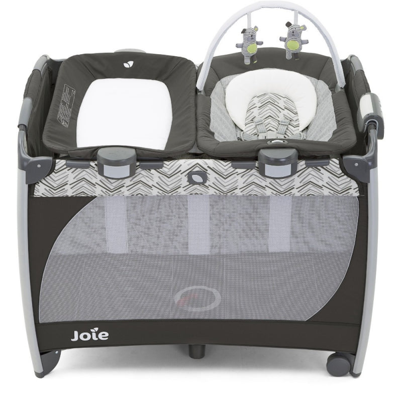 Joie Excursion Change and Bounce Travel Cot - Abstract Arrows