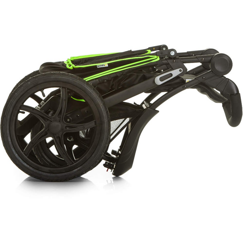 Hauck Runner Stroller – Black/Neon Yellow