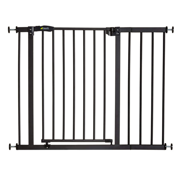 Hauck Close’n Stop Safety Gate incl. 21 cm extension (96 – 101cm) – Charcoal