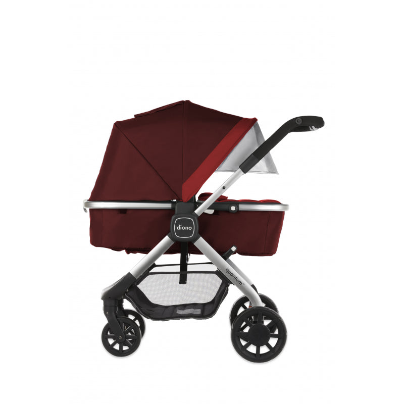 Diono Quantum Multi-Mode Travel Stroller - Red