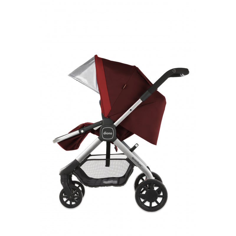 Diono Quantum Multi-Mode Travel Stroller - Red