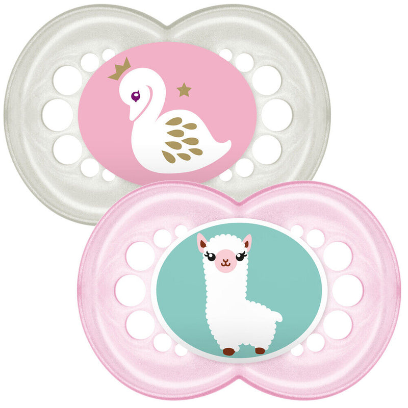 MAM Original Soother - 12m+ - Colour and Designs May Vary - Twin Pack