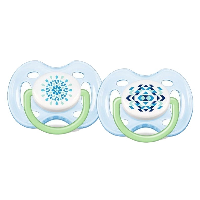 Philips AVENT Contemporary Freeflow Soother 0m+ – Twin Pack