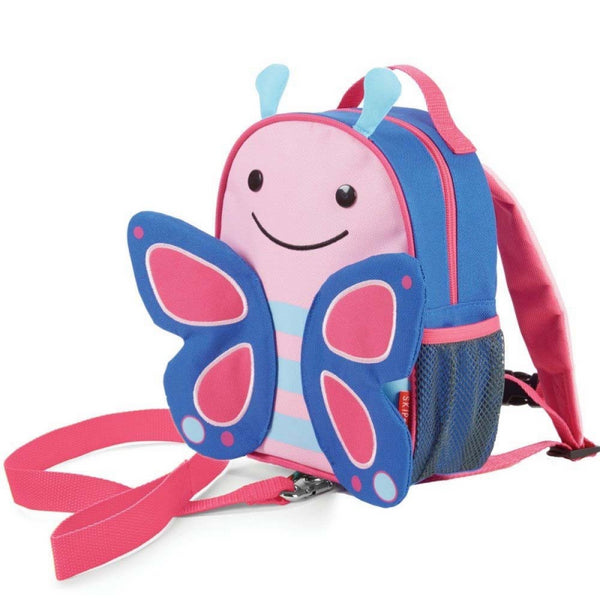 Skip Hop Zoo - Mini Backpack with Reins - Butterfly