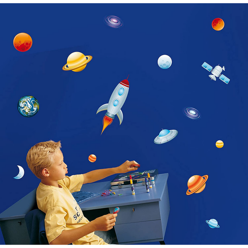 Into Space Wall Stickers