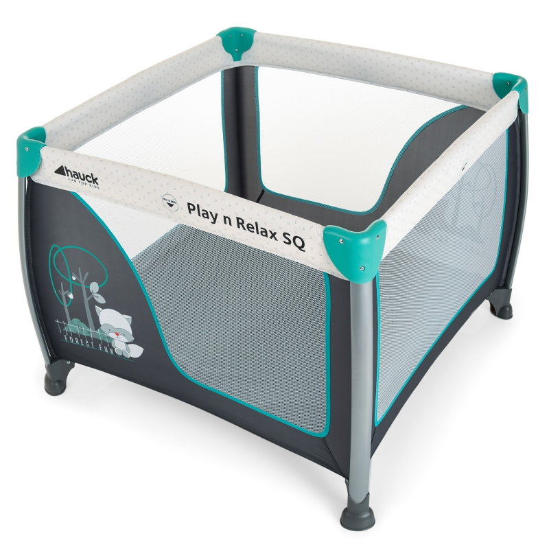 Hauck Play ‘n’ Relax SQ Playpen and Travel Cot – Forest Fun
