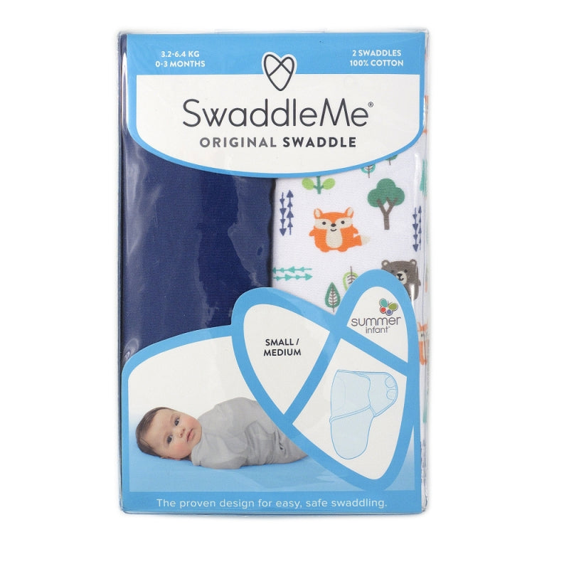 Summer Infant SwaddleMe - Into The Woods - Pack of 2