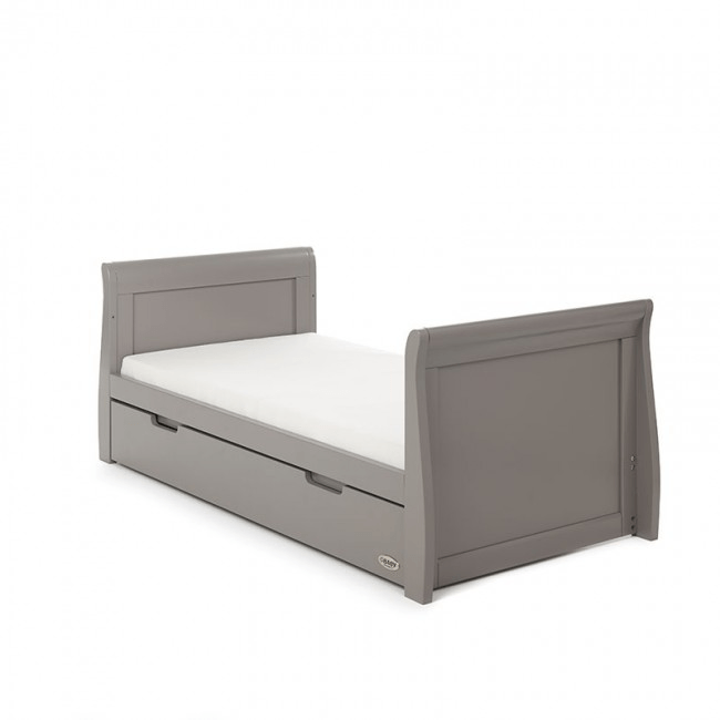 Obaby Stamford Classic Sleigh 3 Piece Room Set – Taupe Grey