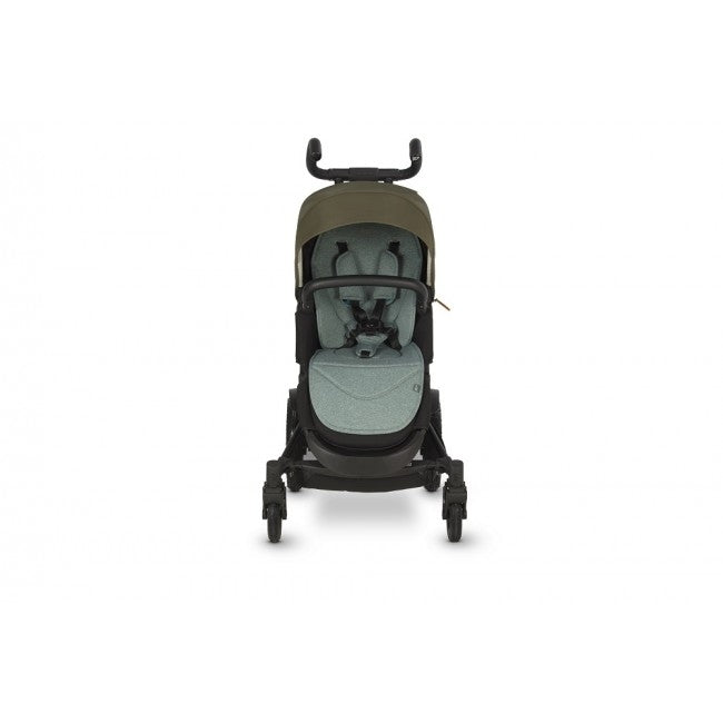 Micralite TwoFold Pushchair with Carrycot - Evergreen