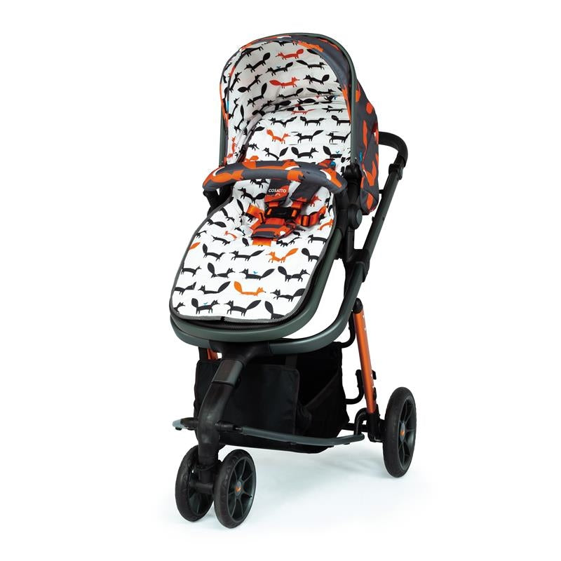 Cosatto Giggle 3 Pram and Pushchair - Charcoal Mister Fox