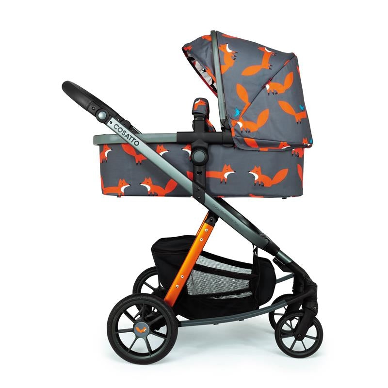 Cosatto Giggle Quad Pram and Pushchair - Charcoal Mister Fox