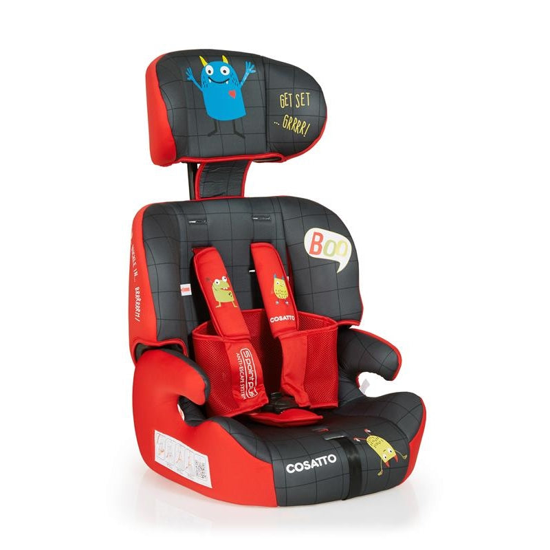 Cosatto Zoomi Group 1/2/3 Car Seat - Monster Mob