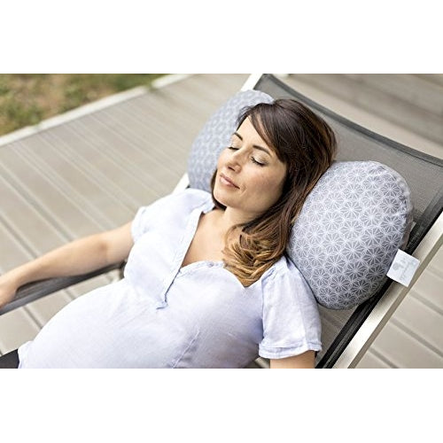 Babymoov Mum and B Ergonomic Maternity Cushion - Dotwork Grey