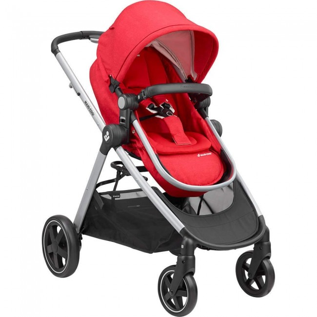 Maxi-Cosi Lila Pushchair – Nomad Red (Silver Frame)