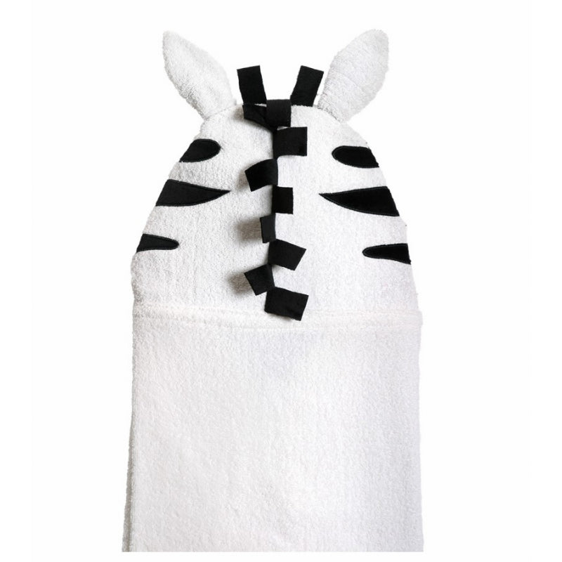 Zoocchini Kids Hooded Towel - Ziggy the Zebra